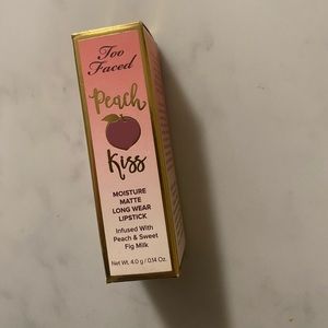 Too faced peach kiss lipstick